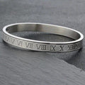 Buy Roman Numerals Bracelet Silver in Pakistan