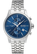Buy Hugo Boss Mens Chronograph Quartz Stainless Steel Blue Dial 41mm Watch - 1513384 in Pakistan