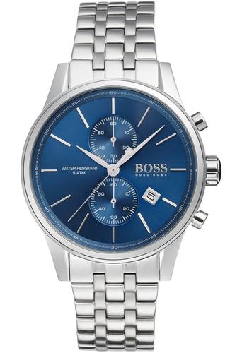 Buy Hugo Boss Mens Chronograph Quartz Stainless Steel Blue Dial 41mm Watch - 1513384 in Pakistan