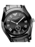 Buy Emporio Armani Ceramica Black Dial Black Steel Strap Watch for Women - AR1402 in Pakistan