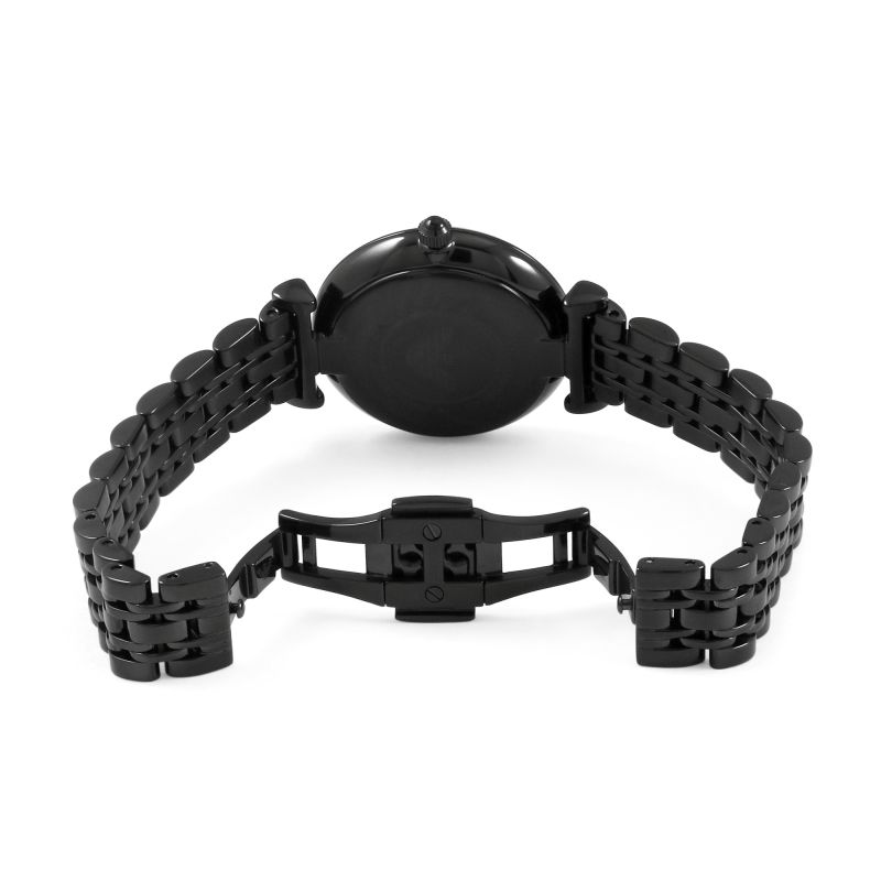 Buy Emporio Armani Women's Analog Stainless Steel Black Dial 32mm Watch AR11245 in Pakistan