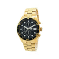 Buy Emporio Armani Black Dial Gold Steel Strap Watch for Men - AR5857 in Pakistan