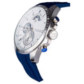 Buy Tommy Hilfiger Mens Quartz Blue Silicone Strap White Dial 46mm Watch - 1791349 in Pakistan