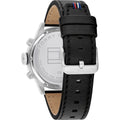 Buy Tommy Hilfiger Mens Quartz Leather Strap Black Dial 46mm Watch - 1791810 in Pakistan