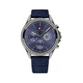Buy Tommy Hilfiger Ari Blue Dial Blue Leather Strap Watch for Women - 1781979 in Pakistan