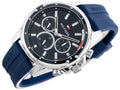Buy Tommy Hilfiger Mens Quartz Silicone Strap Blue Dial 45mm Watch - 1791791 in Pakistan