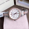 Buy Michael Kors Women's Sofie White Dial Two Tone Stainless Steel Strap Watch  - Mk4353 in Pakistan