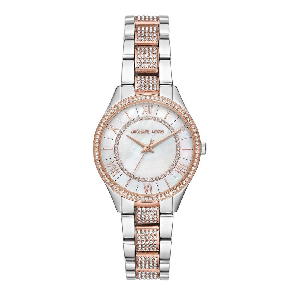 Buy Michael Kors Ladies Lauryn Two-Tone Mother of Pearl Watch - Mk4366 in Pakistan