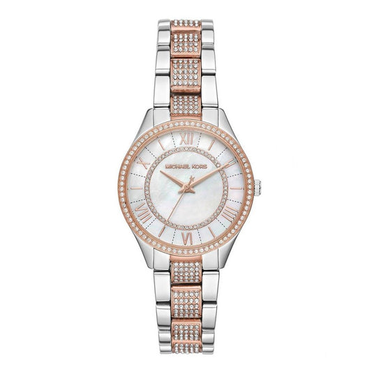 Buy Michael Kors Ladies Lauryn Two-Tone Mother of Pearl Watch - Mk4366 in Pakistan