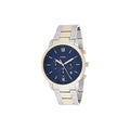Buy Neutra Chronograph Blue Dial Two Tone Steel Strap Watch For Men in Pakistan