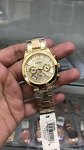 Buy Perfect Boyfriend Gold Dial Gold Steel Strap Watch For Women in Pakistan