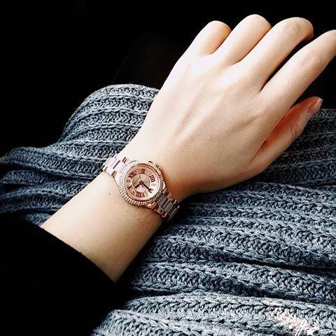 Buy Michael Kors Camille Rose Gold Dial Rose Gold Steel Strap Watch for Women - MK4292 in Pakistan