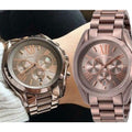 Buy Michael Kors Bradshaw Chronograph Sable Dial Brown Steel Strap Watch for Women  - MK6247 in Pakistan