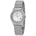 Buy Gucci G Timeless Mother of Pearl Dial with Diamonds Silver Steel Strap Watch for Women - YA126506 in Pakistan