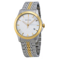 Buy Gucci G Timeless Silver Dial Two Tone Steel Strap Watch for Men - YA126409 in Pakistan