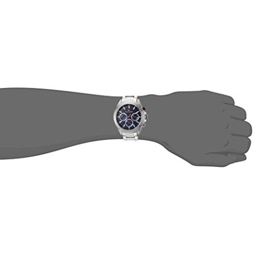 Buy Tommy Hilfiger Mens Quartz Stainless Steel Blue Dial 44mm Watch - 1791228 in Pakistan