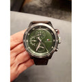 Buy Tommy Hilfiger Mens Quartz Leather Strap Green Dial 46mm Watch - 1791809 in Pakistan