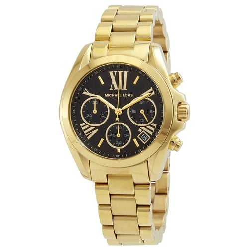 Buy Michael Kors Womens Chronograph Quartz Stainless Steel Black Dial 36mm Watch - Mk6959 in Pakistan