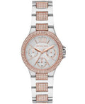 Buy Michael Kors Analog White Dial Two Tone Stainless Steel Women's Watch - MK4388 in Pakistan