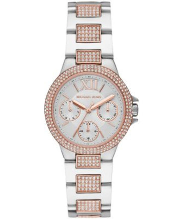 Buy Michael Kors Analog White Dial Two Tone Stainless Steel Women's Watch - MK4388 in Pakistan
