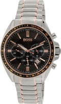 Buy Hugo Boss Mens Chronograph Quartz Stainless Steel Black Dial 47mm Watch - 1513094 in Pakistan