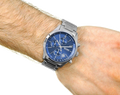 Buy Hugo Boss Mens Chronograph Quartz Stainless Steel Blue Dial 44mm Watch - 1513478 in Pakistan