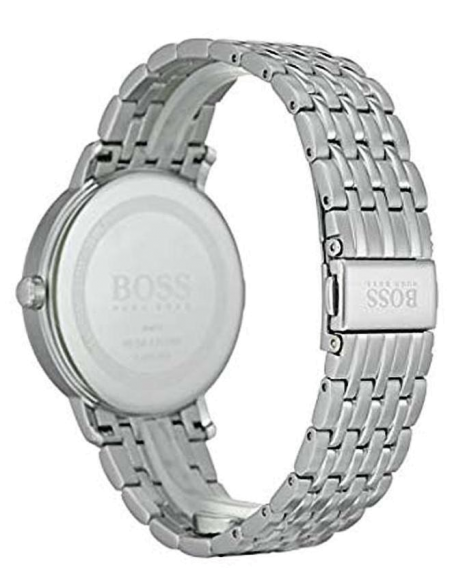Buy Hugo Boss Mens Quartz Silver Stainless Steel Blue Dial 40mm Watch - 1513642 in Pakistan