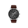 Buy Hugo Boss Mens Quartz Brown Leather Strap Black Dial 44mm Watch - 1513494 in Pakistan