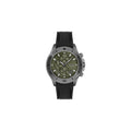 Buy Hugo Boss Gents Stainless Steel Case With Black Silicon Rubber Strap And Green Chronograph Dial Watch - 1513967 in Pakistan