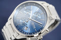 Buy Hugo Boss Mens Chronograph Quartz Stainless Steel Blue Dial 44mm Watch - 1513478 in Pakistan