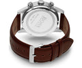Buy Hugo Boss Mens Quartz Brown Leather Strap Black Dial 44mm Watch - 1513494 in Pakistan