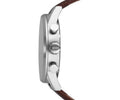 Buy Hugo Boss Mens Quartz Brown Leather Strap Silver Dial 44mm Watch - 1513495 in Pakistan