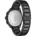 Buy Hugo Boss Volane Chronograph Black Dial Black Strap Mens Watch 45mm 5atm - 1513950 in Pakistan