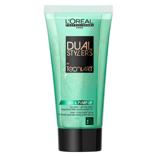 Buy L'Oreal Paris Professionnel Tecni Art Dual Stylers Liss & Pump Up Cream Gel - 150ml in Pakistan