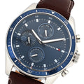 Buy Tommy Hilfiger Mens Quartz Leather Strap Blue Dial 44mm Watch - 1791837 in Pakistan
