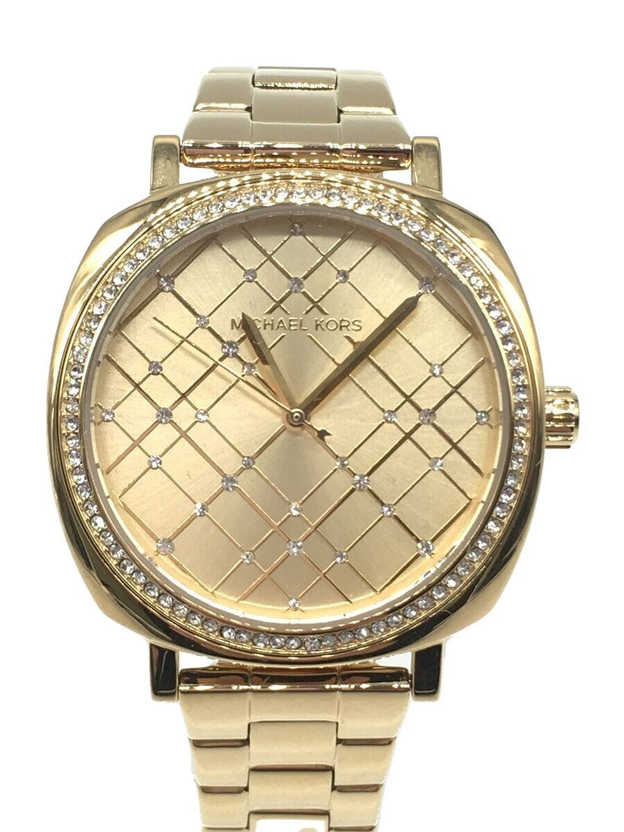 Buy Michael Kors Nia Quartz Gold-tone Crystal Dial Gold Steel Strap Ladies Watch - Mk3989 in Pakistan
