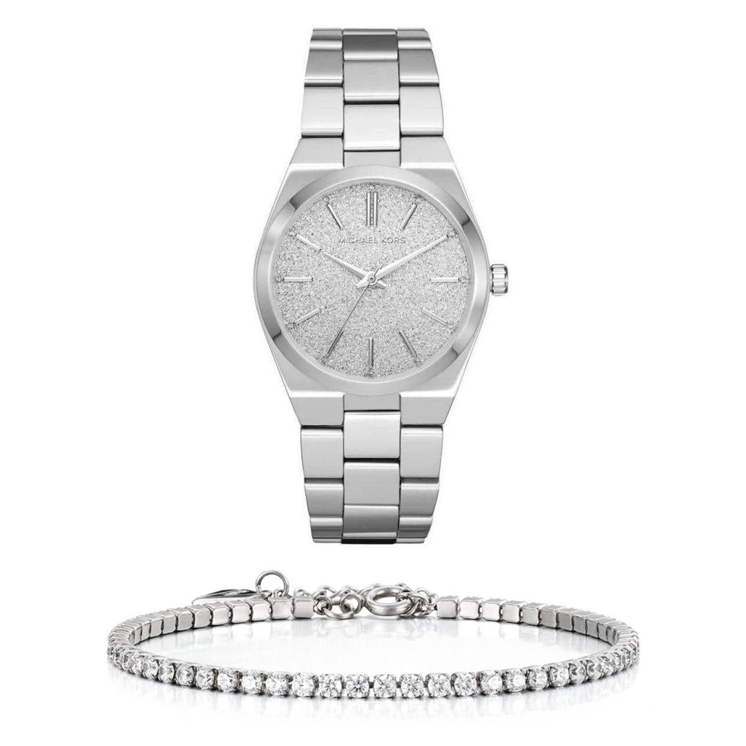 Buy Michael Kors Channing Silver Steel Strap Silver Dial Women's Watch - Mk6626 in Pakistan