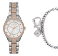 Buy Michael Kors Analog White Dial Two Tone Stainless Steel Women's Watch - MK4388 in Pakistan