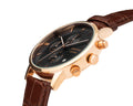 Buy Tommy Hilfiger Mens Quartz Leather Strap Brown Dial 44mm Watch - 1710400 in Pakistan