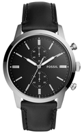 Buy Fossil Men's Quartz Leather Strap Black Dial 44mm Watch FS5396 in Pakistan