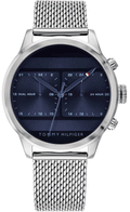 Buy Tommy Hilfiger Mens Quartz Stainless Steel Blue Dial 44mm Watch - 1791596 in Pakistan