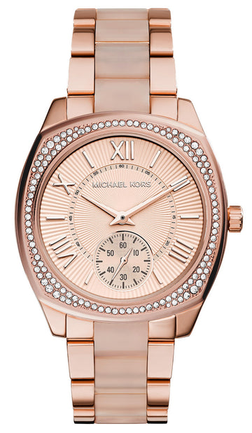 Buy Michael Kors Bryn Rose Gold Dial Rose Gold-tone Ladies Watch - Mk6135 in Pakistan