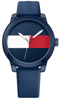Buy Tommy Hilfiger Blue Dial Blue Rubber Strap Watch for Men  - 1791322 in Pakistan