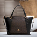 Buy Coach Kacey Satchel in Signature Canvas Bag Small in Pakistan