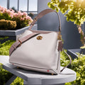 Buy Coach Willow Shoulder Bag Medium - Chalk Multi in Pakistan
