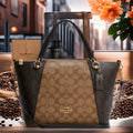 Buy Coach Kacey Satchel in Signature Canvas Bag Small in Pakistan