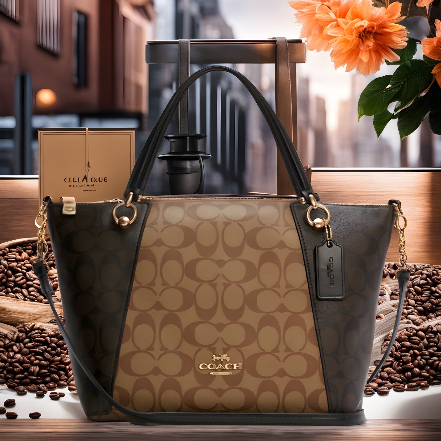 Buy Coach Kacey Satchel in Signature Canvas Bag Small in Pakistan