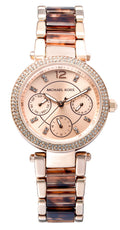 Buy Michael Kors Women's Parker Chronograph Rose Gold-tone Stainless Steel Watch - Mk6834 in Pakistan