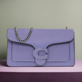 Buy Coach Chain Plain Leather Bridal Logo Bag in Pakistan