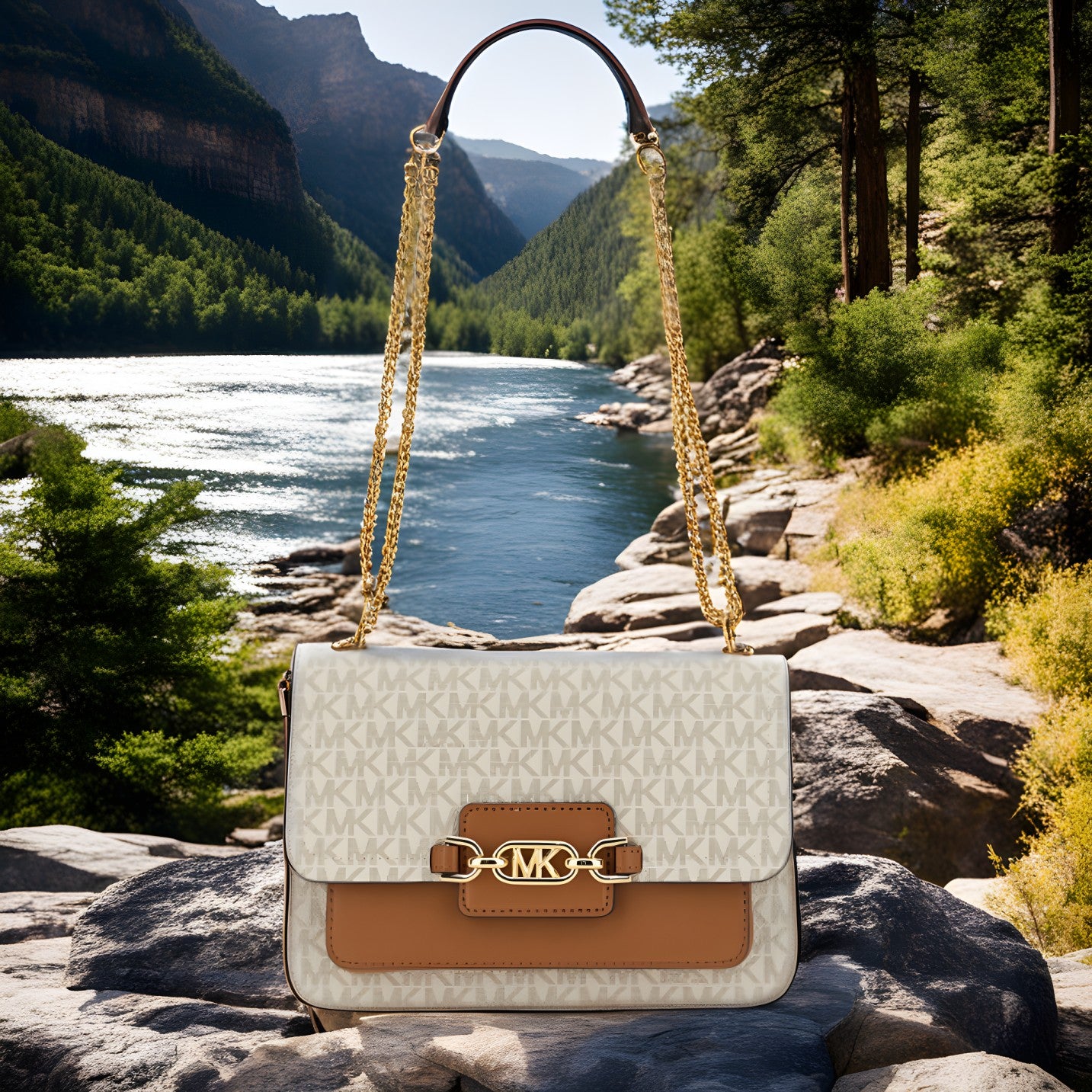 Buy Michael Kors Cece Medium Chain Convertible Bag Small in Pakistan